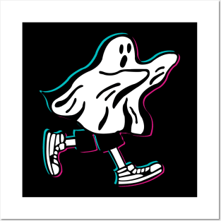 Halloween - Running Ghost Posters and Art